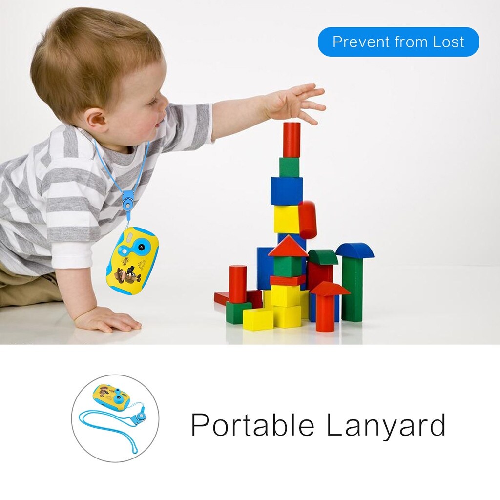 Children's Digital Camera 1.44 Inch Digital Creative DIY Children's Anti-fall 8GB Easy-to-operate Children's Camera
