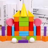 Children's Educational Toys Fairy Building Blocks Tower Game - Green - Green