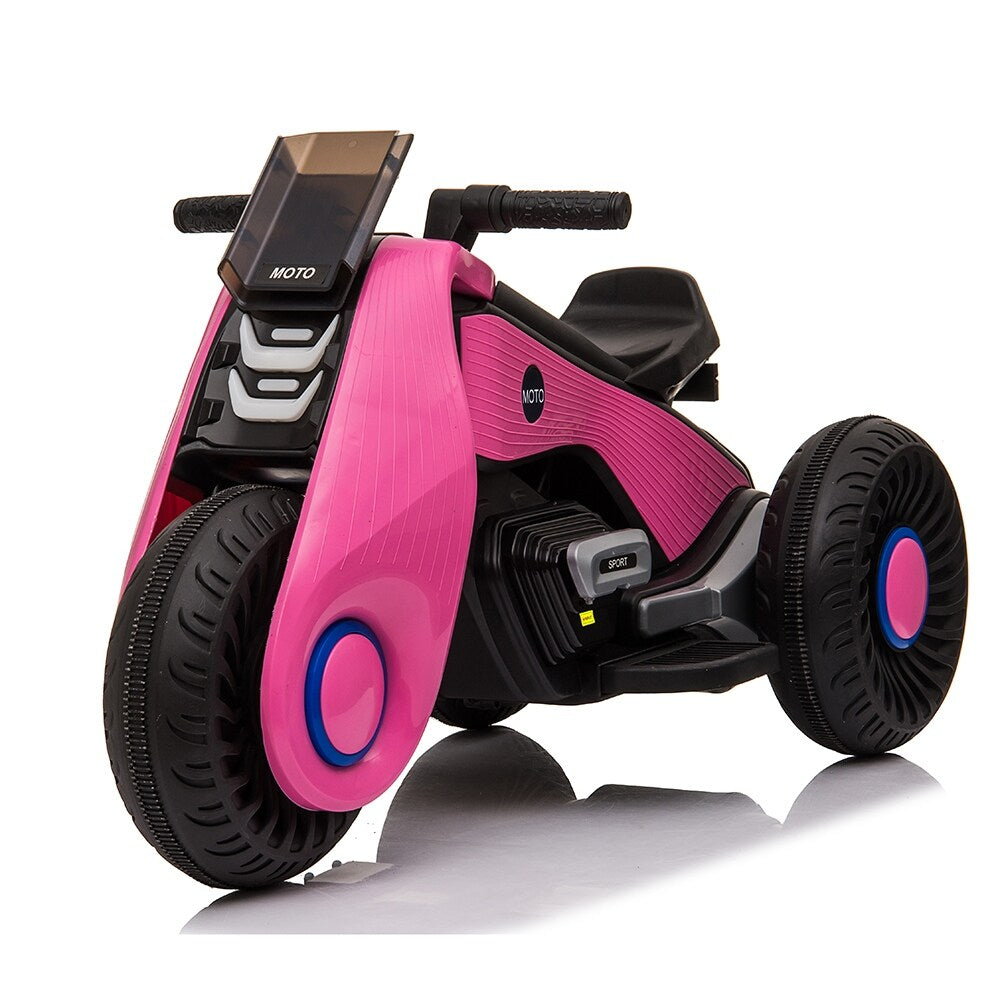 Children's Electric Motorcycle 3 Wheels Double Drive