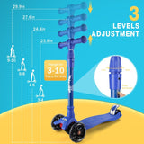 Children's three-wheel scooter