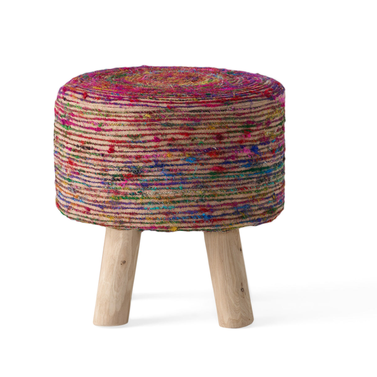 Chiloquin Silk Swirl Stool by Christopher Knight Home