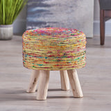 Chiloquin Silk Swirl Stool by Christopher Knight Home