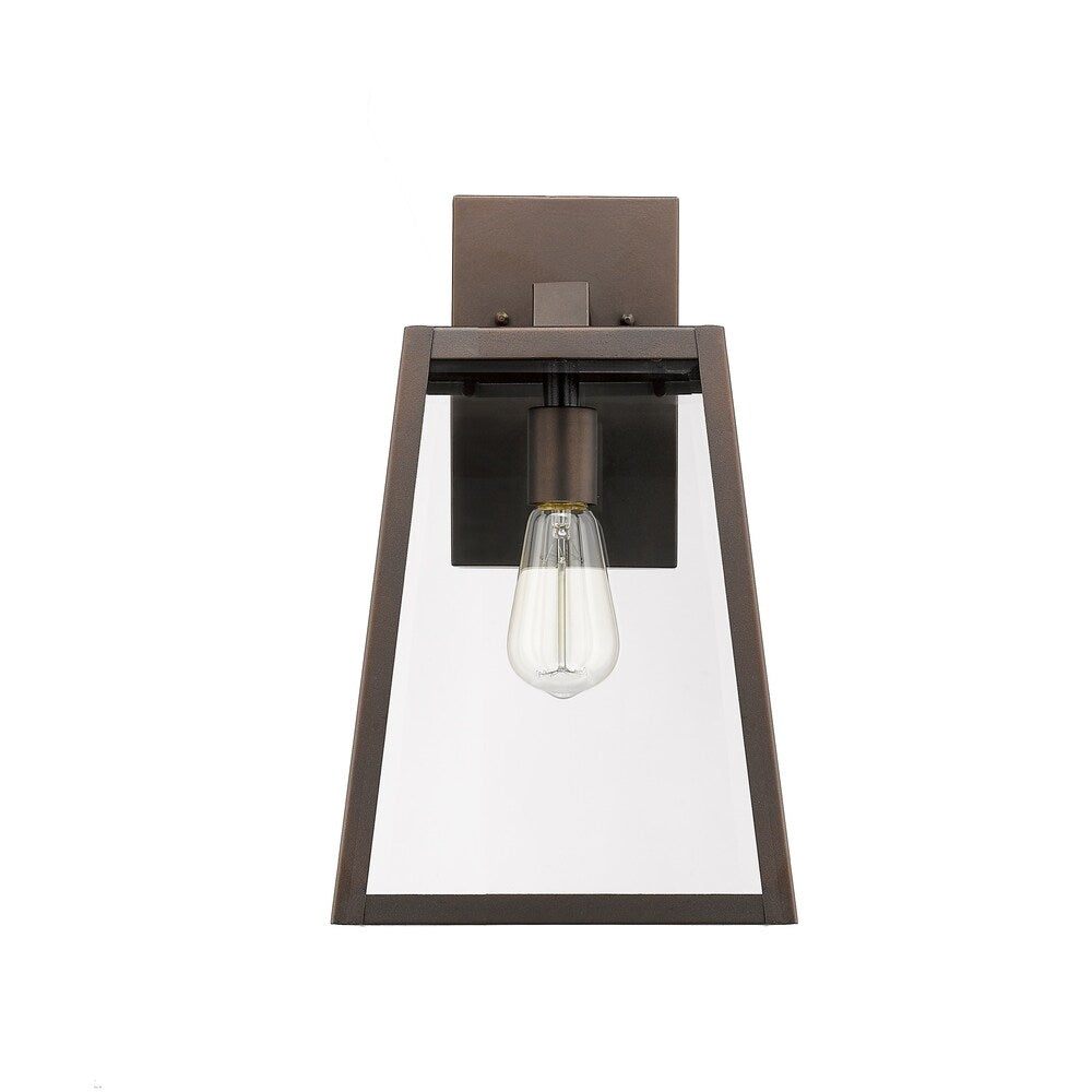 1-light Oil Rubbed Bronze Outdoor Wall Sconce