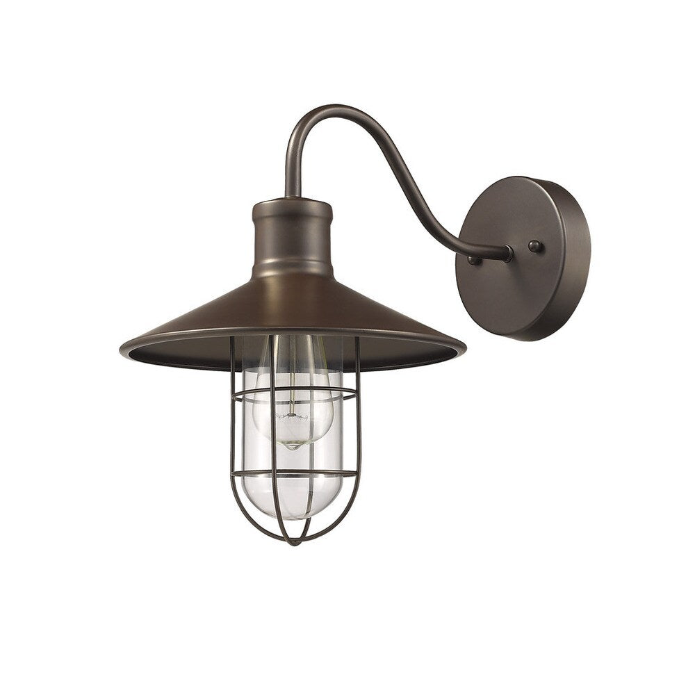 Carbon Loft Marconi Industrial 1-light Oil Rubbed Bronze Wall Sconce