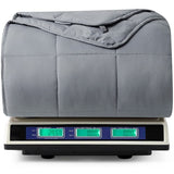 Chommie Weighted Coma Inducer® Comforter - Are You Kidding - Frosted Orange