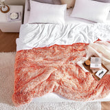 Chommie Weighted Coma Inducer® Comforter - Are You Kidding - Frosted Orange