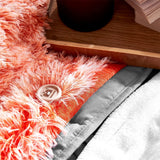 Chommie Weighted Coma Inducer® Comforter - Are You Kidding - Frosted Orange