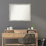Custom Wall Mirror, 32-in side, Dove Greywash Narrow Framed Wall Mirror - Dove Greywash Narrow