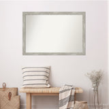 Custom Wall Mirror, 32-in side, Dove Greywash Narrow Framed Wall Mirror - Dove Greywash Narrow