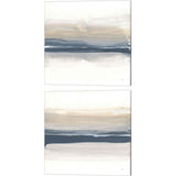 Chris Paschke 'Tonal Blue Gray' Canvas Art (Set of 2)