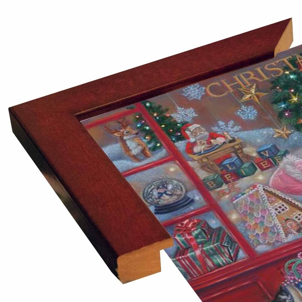 Christmas Blessings-TRIREI90187 Framed Print 25.25"x36" by Tricia Reilly-Matthews