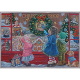 Christmas Blessings-TRIREI90187 Framed Print 25.25"x36" by Tricia Reilly-Matthews