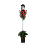 Christmas Lamp Post with 25 Warm White LED Lights