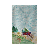 Christmas Wagon Kitchen Towel - 16x25