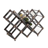 Christophe Freestanding Metal Wine Rack