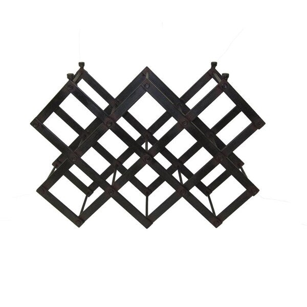 Christophe Freestanding Metal Wine Rack