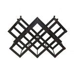 Christophe Freestanding Metal Wine Rack