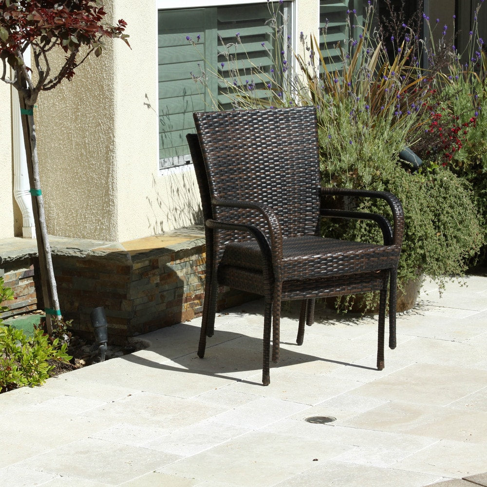 Blakely Outdoor 7-piece Wicker Dining Set by Christopher Knight Home