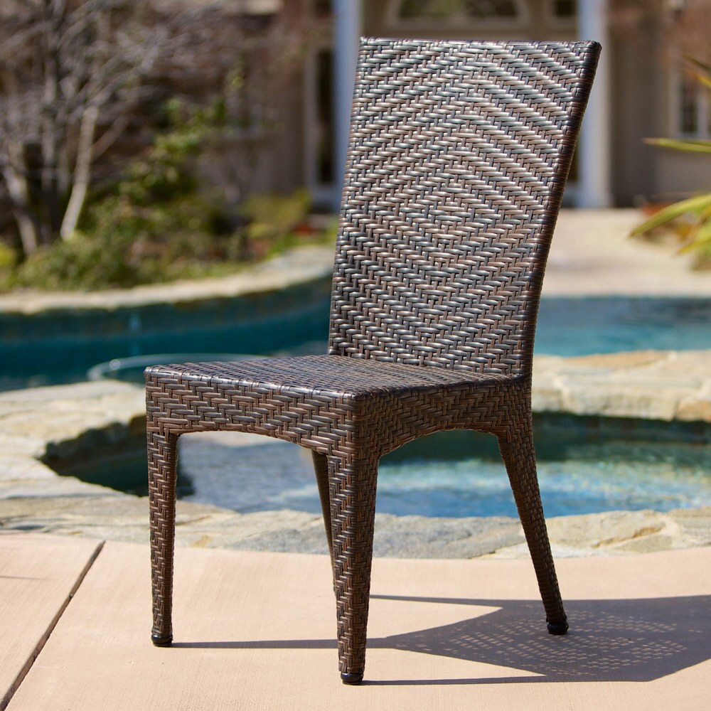 Christopher Knight Home Brooke Outdoor Wicker Chairs (Set of 2) by Christopher Knight Home