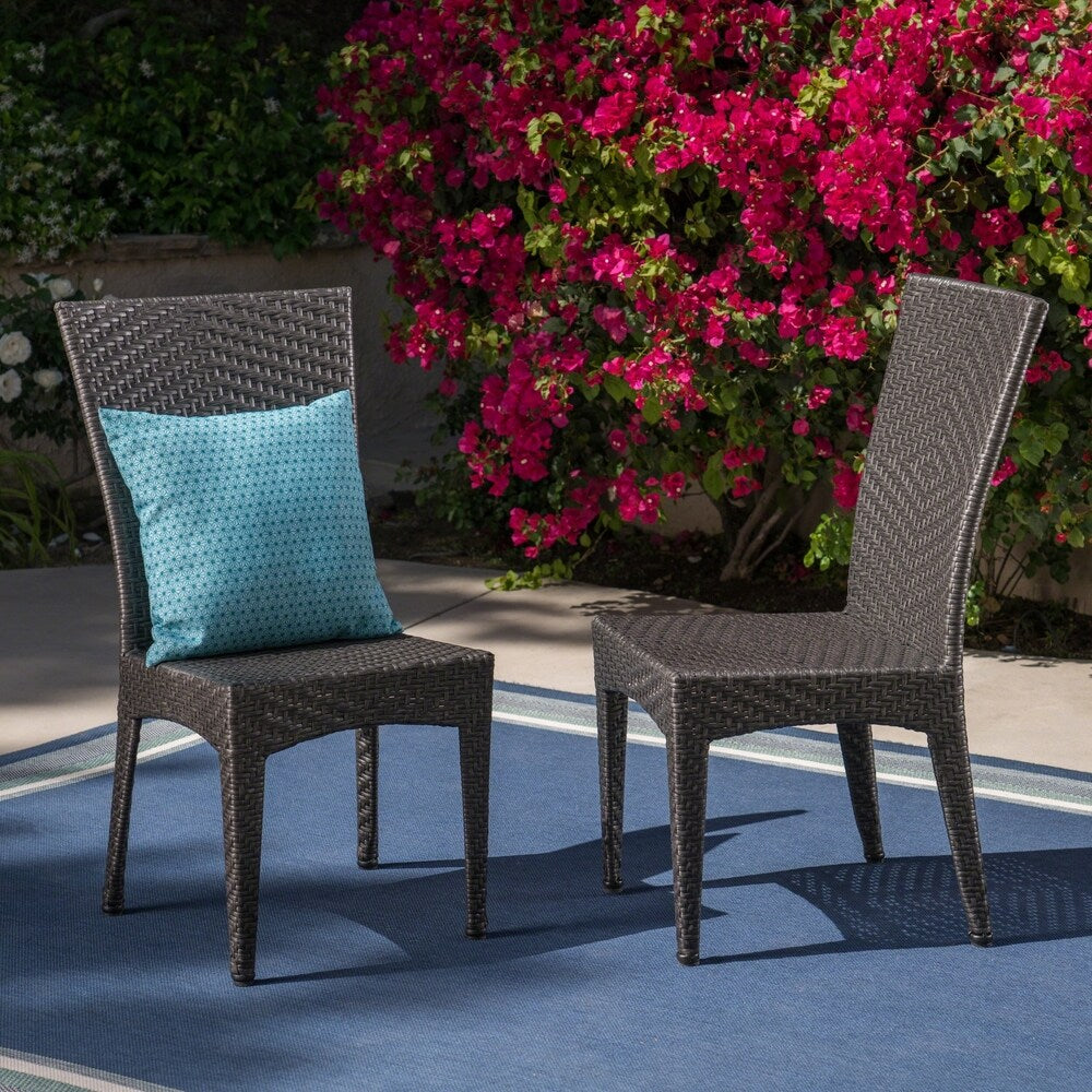 Christopher Knight Home Brooke Outdoor Wicker Chairs (Set of 2) by Christopher Knight Home