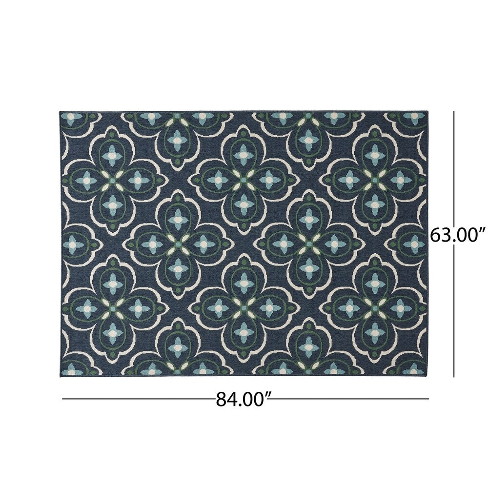 Camelia Outdoor Medallion Area Rug by Christopher Knight Home