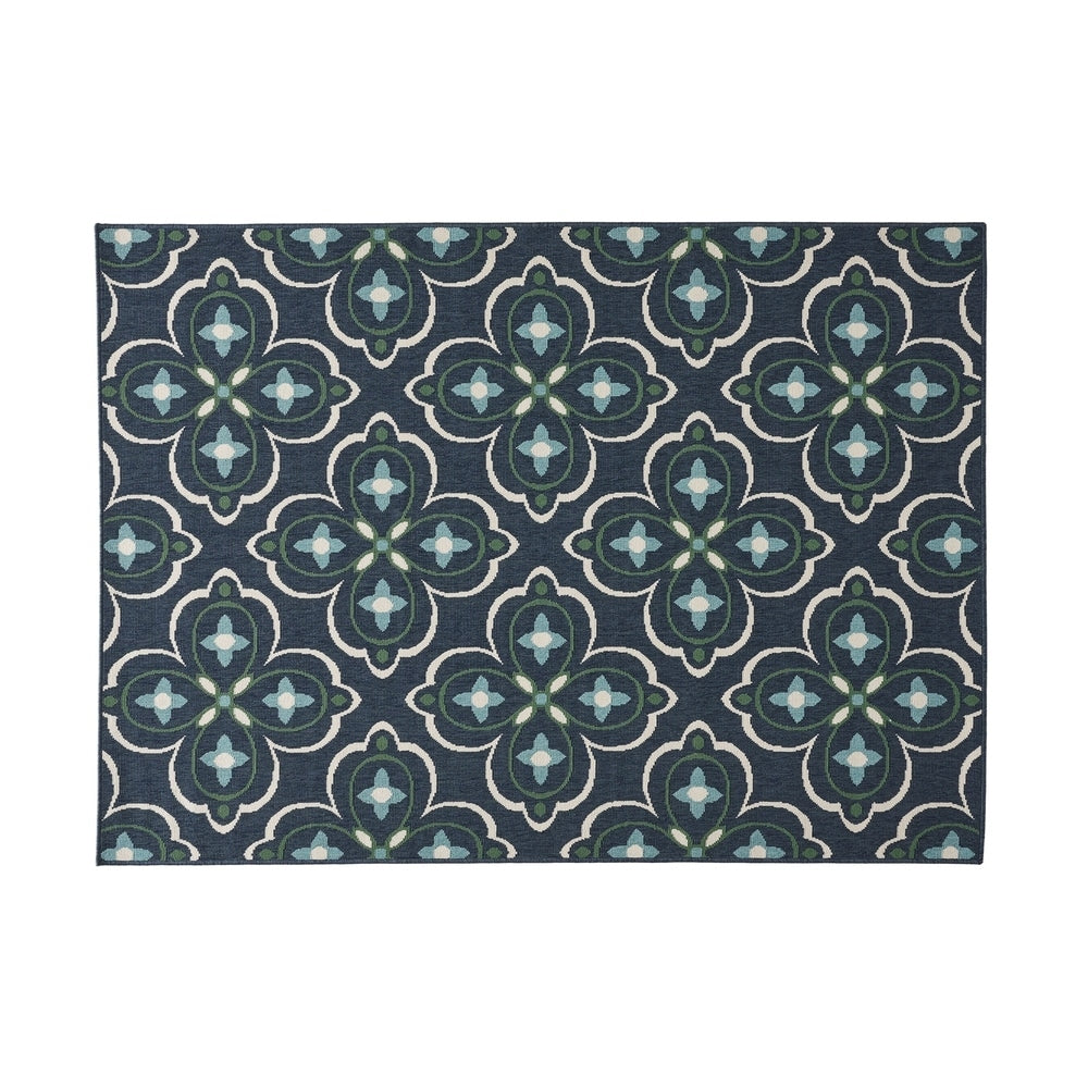 Camelia Outdoor Medallion Area Rug by Christopher Knight Home