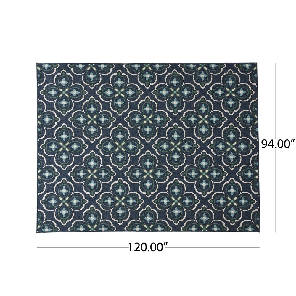 Camelia Outdoor Medallion Area Rug by Christopher Knight Home