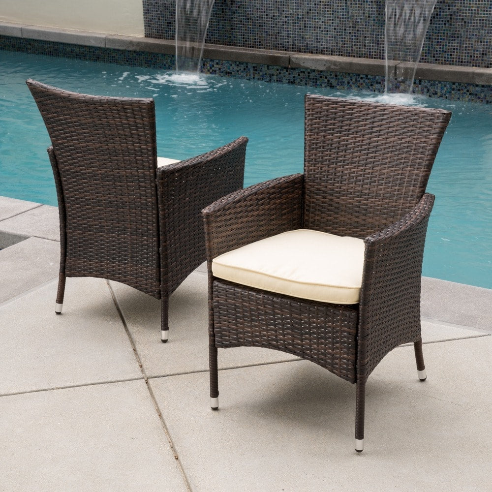 Numana Outdoor 7-pc. Lightweight Concrete Dining Set by Christopher Knight Home