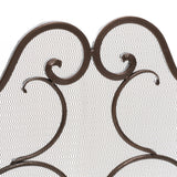 Christopher Knight Home Claridge Iron Fireplace Screen - N/A