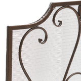 Christopher Knight Home Claridge Iron Fireplace Screen - N/A