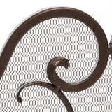 Christopher Knight Home Claridge Iron Fireplace Screen - N/A