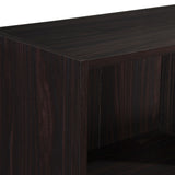 Daru Mid Century 2 Piece Faux Wood and Rubber Wood Entertainment Center Set by Christopher Knight Home