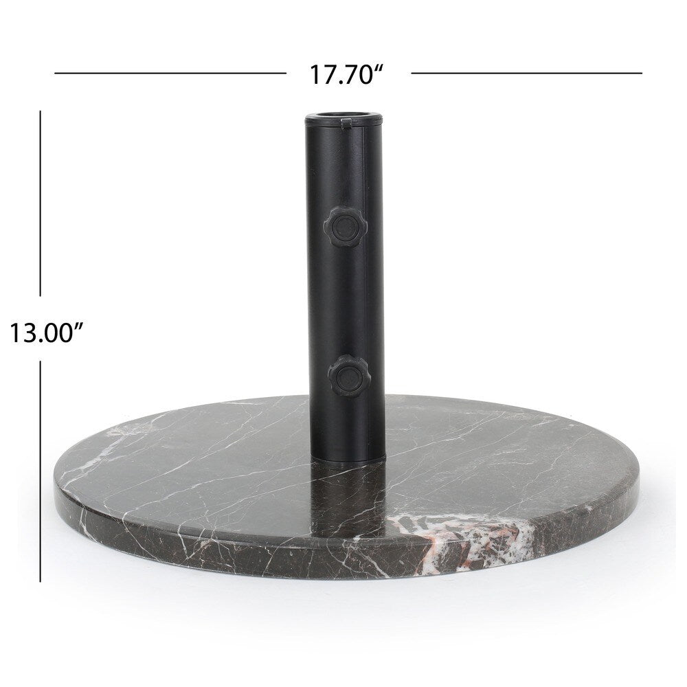 Dunes 30-pound Round Granite Umbrella Base Holder by Christopher Knight Home