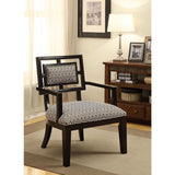 Christopher Knight Home Ebony and White Accent Chair
