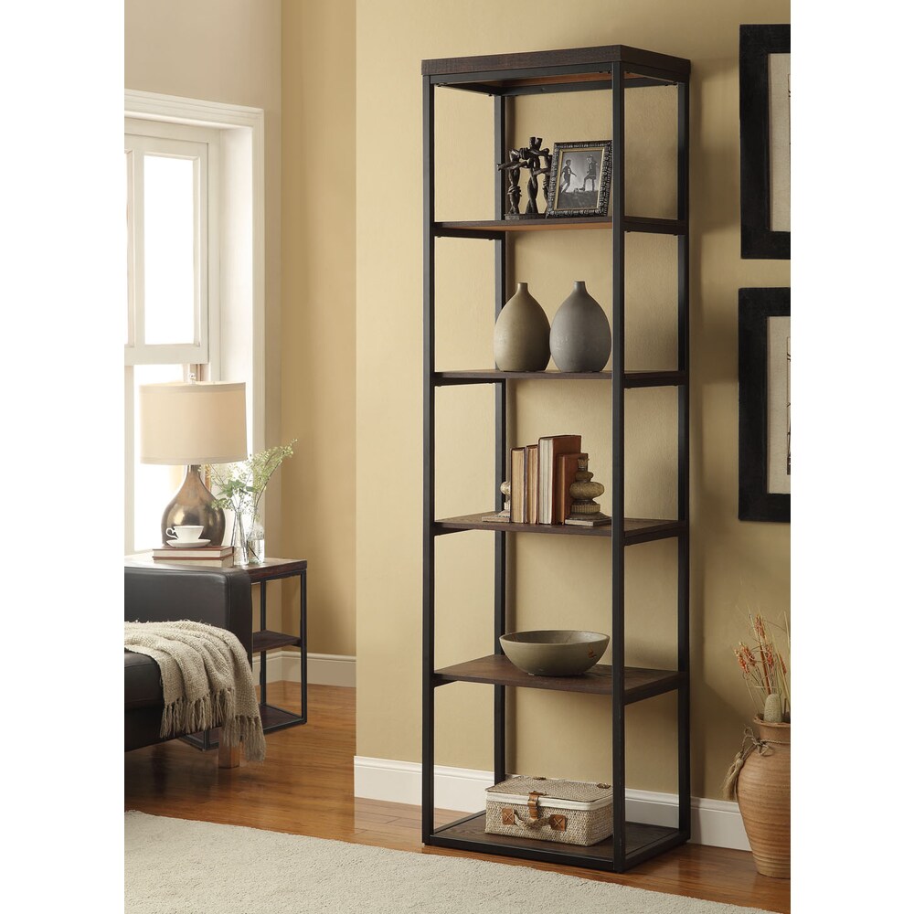 Christopher Knight Home Industrial Wood Etagere