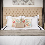 Jezebel Fully Upholstered King/ California King Button Tufted Headboard by Christopher Knight Home