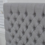 Jezebel Fully Upholstered King/ California King Button Tufted Headboard by Christopher Knight Home
