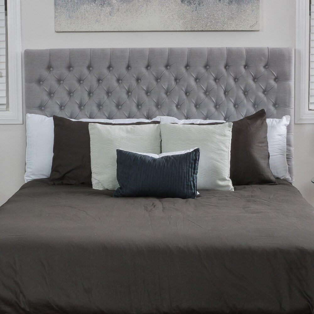 Jezebel Fully Upholstered King/ California King Button Tufted Headboard by Christopher Knight Home