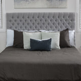 Jezebel Fully Upholstered King/ California King Button Tufted Headboard by Christopher Knight Home