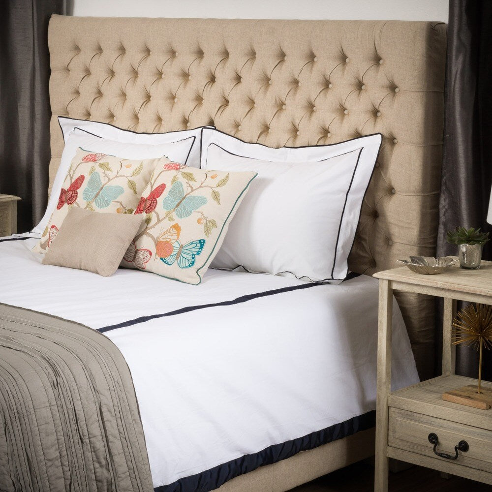 Jezebel Fully Upholstered King/ California King Button Tufted Headboard by Christopher Knight Home