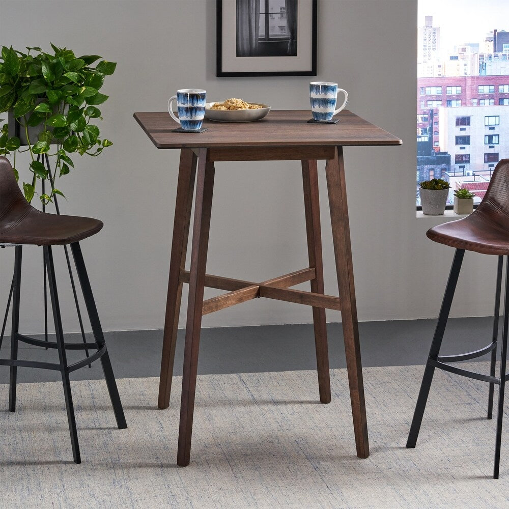 Kenilworth Modern Resin Square Bar Table by Christopher Knight Home