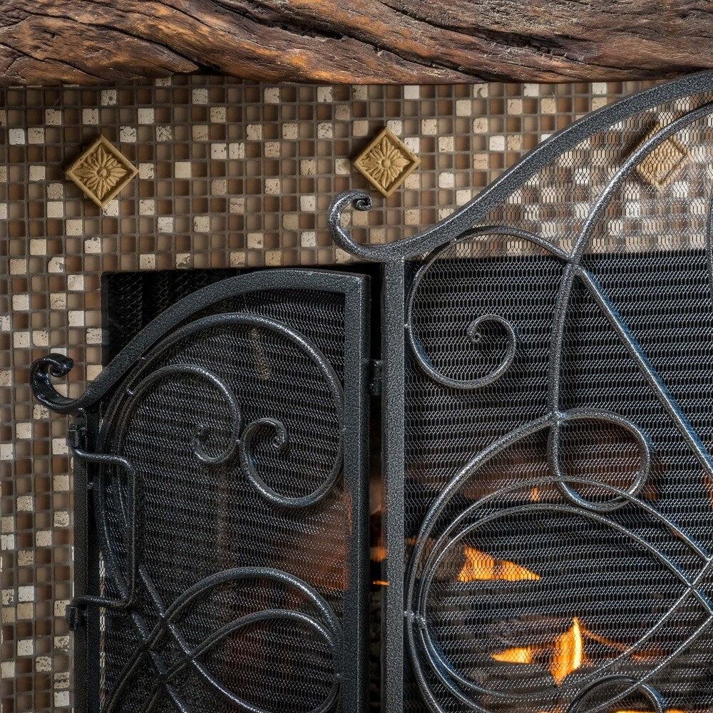 Christopher Knight Home Kingsport Fireplace Screen - N/A