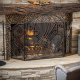 Christopher Knight Home Kingsport Fireplace Screen - N/A