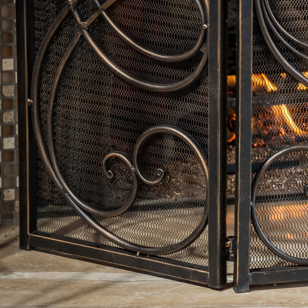 Christopher Knight Home Kingsport Fireplace Screen - N/A