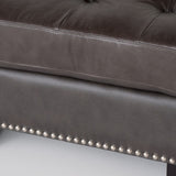 Lincoln Left Facing 3-piece Leather Sectional Sofa Set by Christopher Knight Home