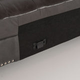 Lincoln Left Facing 3-piece Leather Sectional Sofa Set by Christopher Knight Home