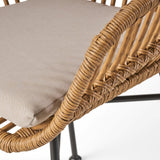 Christopher Knight Home Orlando Woven Faux Rattan Chairs (Set of 2)