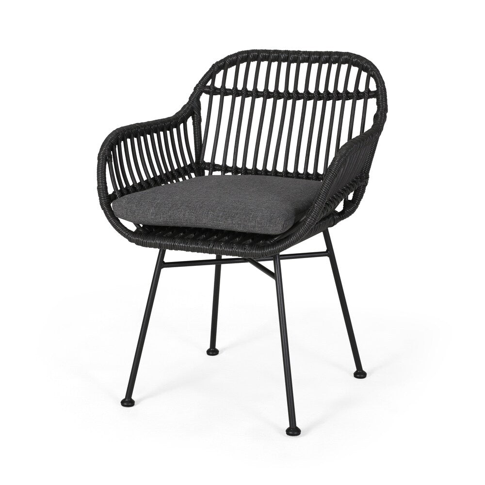 Christopher Knight Home Orlando Woven Faux Rattan Chairs (Set of 2)