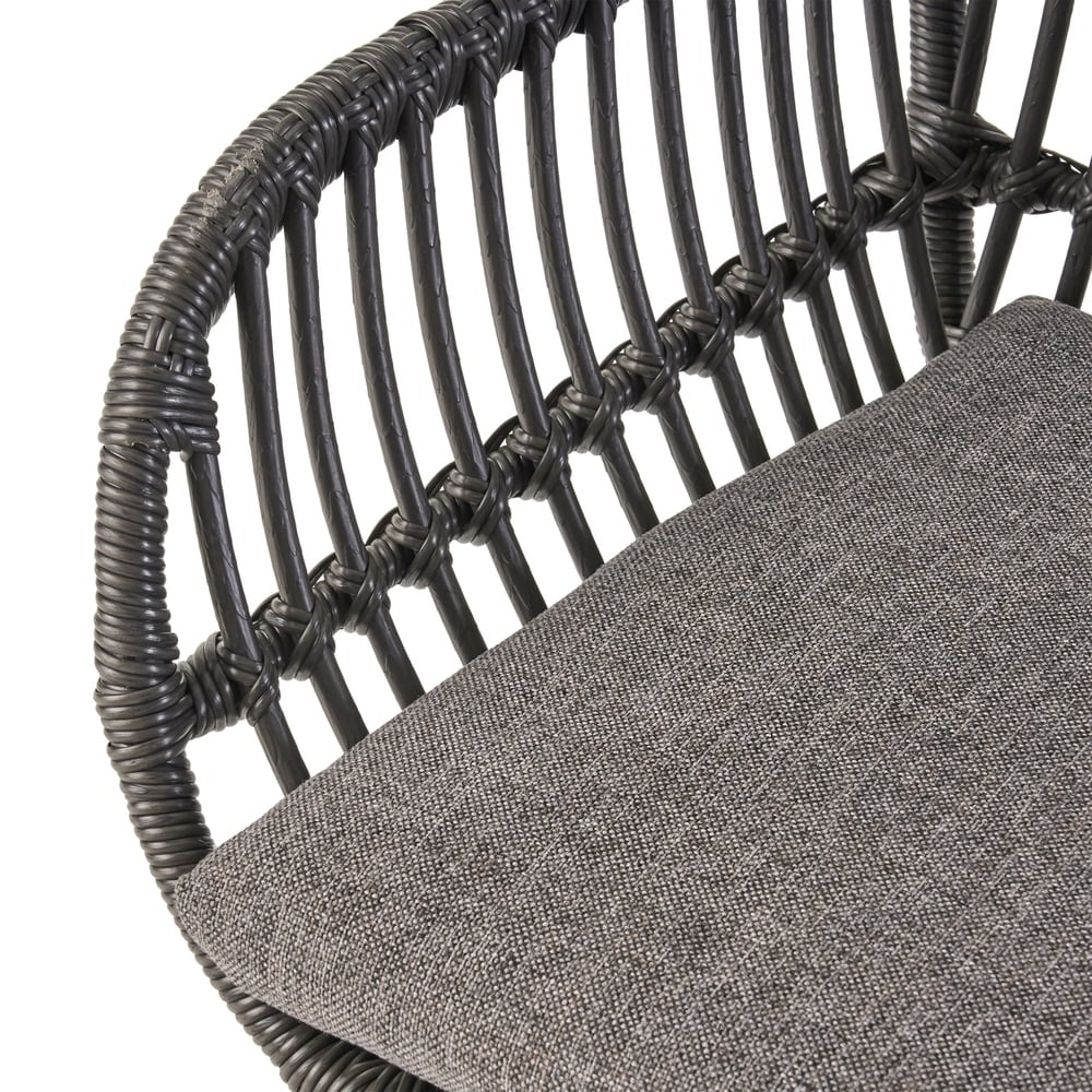 Christopher Knight Home Orlando Woven Faux Rattan Chairs (Set of 2)