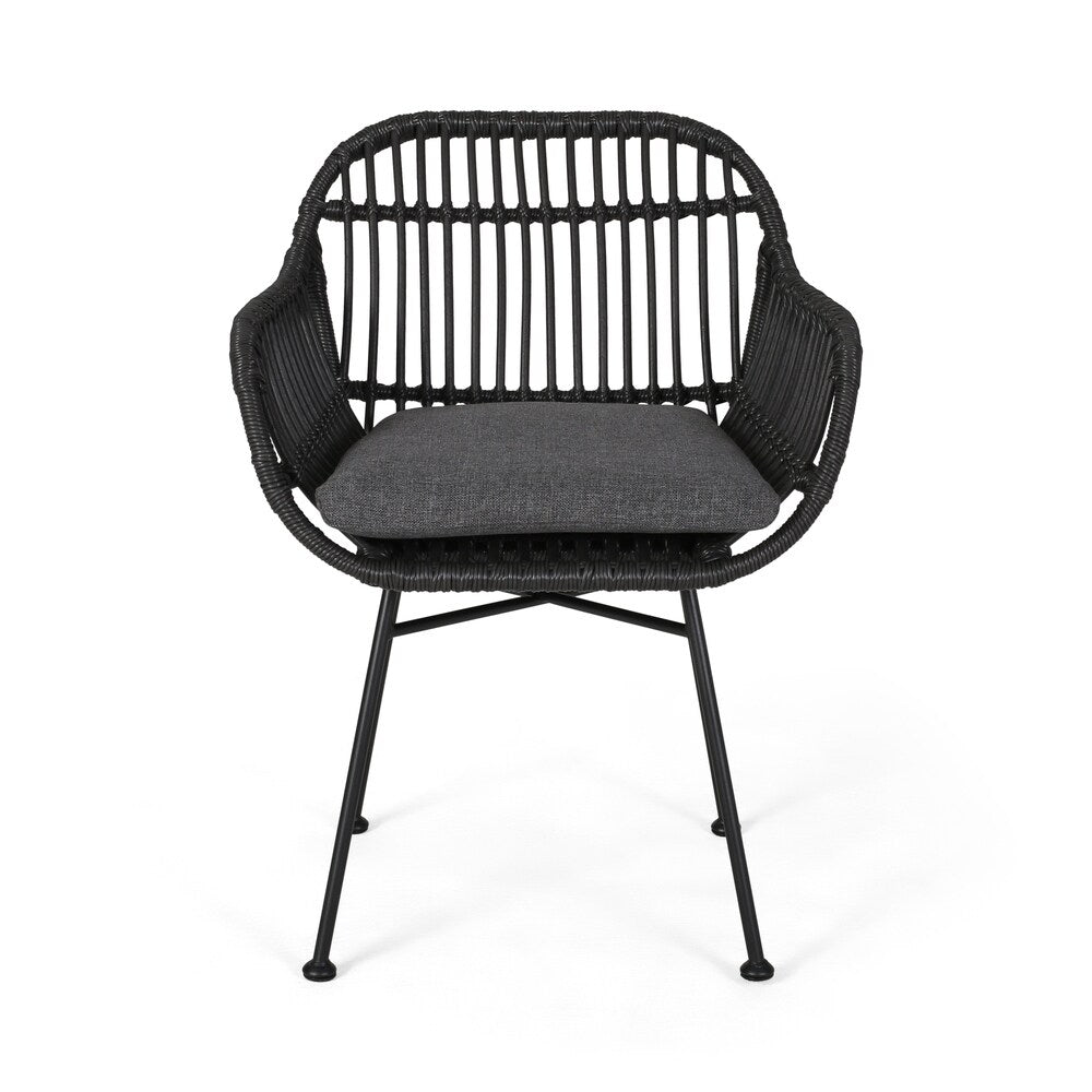 Christopher Knight Home Orlando Woven Faux Rattan Chairs (Set of 2)